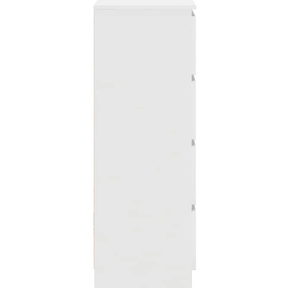 Buffet blanc 37,5x35x99 cm bois d'ingénierie vidaXL