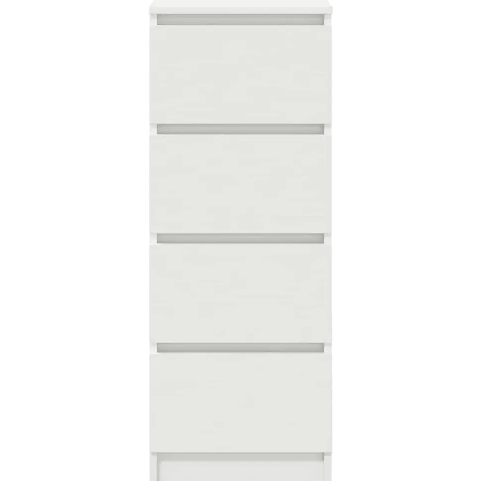 Buffet blanc 37,5x35x99 cm bois d'ingénierie vidaXL