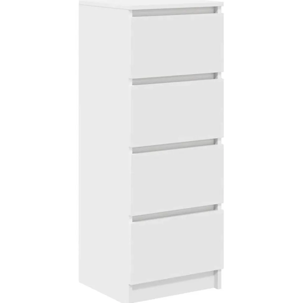 Buffet blanc 37,5x35x99 cm bois d'ingénierie vidaXL