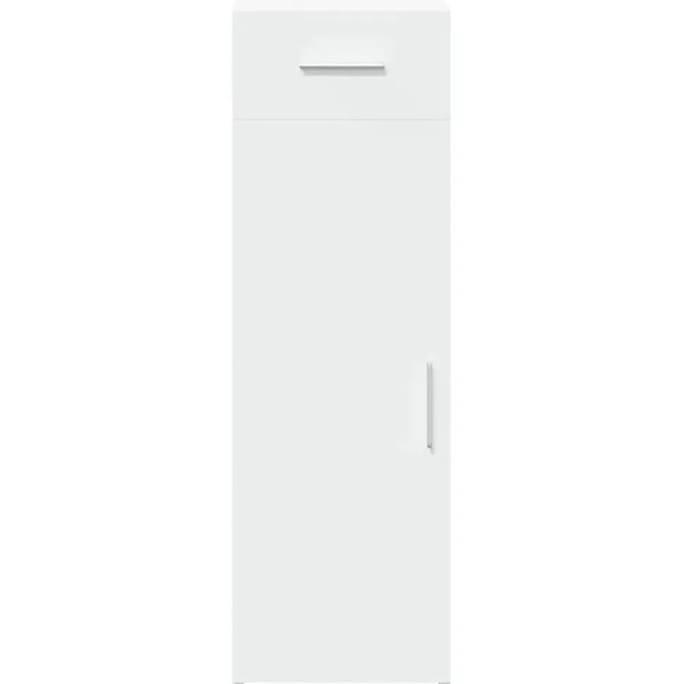 Buffet blanc 30x42,5x93 cm bois d'ingénierie vidaXL