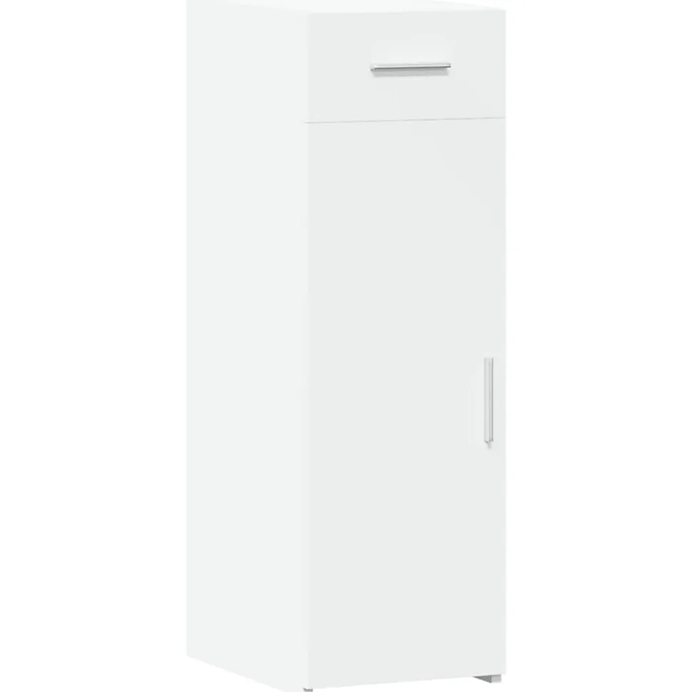Buffet blanc 30x42,5x93 cm bois d'ingénierie vidaXL