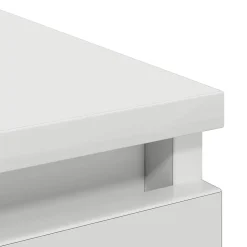 Buffet blanc 37,5x35x76 cm bois d'ingénierie vidaXL