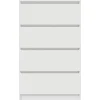 Buffet Blanc 60x35x98,5 cm Bois d'ingénierie vidaXL