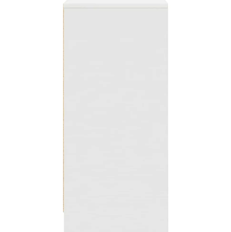 Buffet blanc 29,5x34x76 cm bois d'ingénierie vidaXL