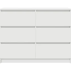 Buffet blanc 100x35x76 cm bois d'ingénierie vidaXL