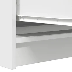 Buffet blanc 100x35x76 cm bois d'ingénierie vidaXL
