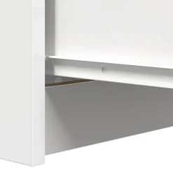 Buffet blanc 37,5x35x76 cm bois d'ingénierie vidaXL