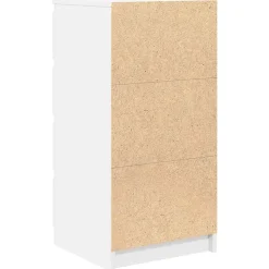 Buffet blanc 37,5x35x76 cm bois d'ingénierie vidaXL