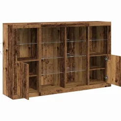 Buffet Bois ancien 163 x 37 x 100 cm Bois d'ingénierie vidaXL