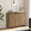 Buffet chêne artisanal 102x33x75 cm bois d'ingénierie vidaXL