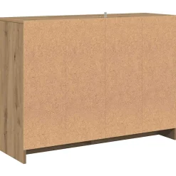 Buffet chêne artisanal 102x33x75 cm bois d'ingénierie vidaXL