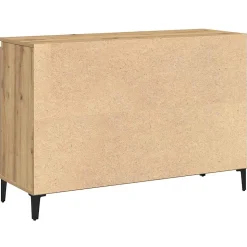 Buffet chêne artisanal 102x35x70 cm bois d'ingénierie vidaXL