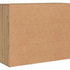 Buffet chêne artisanal 91x29,5x75 cm bois d'ingénierie vidaXL