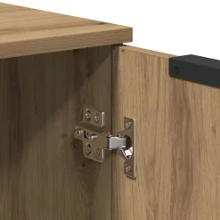 Buffet chêne artisanal 90,5x30x70 cm bois d'ingénierie vidaXL