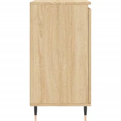 Buffet chêne sonoma 101,5x35x70 cm bois d'ingénierie vidaXL