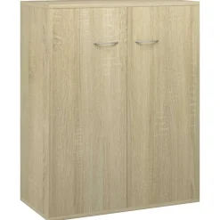 Buffet Chêne sonoma 60x30x75 cm Bois d'ingénierie vidaXL