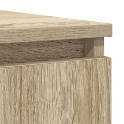 Buffet et tiroirs chêne sonoma 100,5x35x98,5 cm bois ingénierie vidaXL
