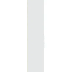 Buffet haut blanc 70x42,5x185 cm bois d'ingénierie vidaXL