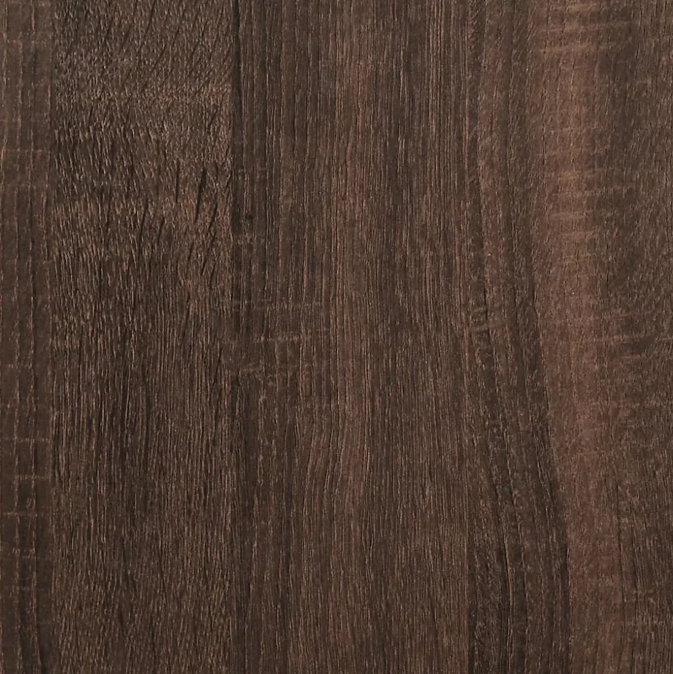 Buffet haut chêne marron 30x42,5x185 cm bois d'ingénierie vidaXL