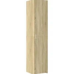 Buffet haut chêne sonoma 40x42,5x185 cm bois d'ingénierie vidaXL