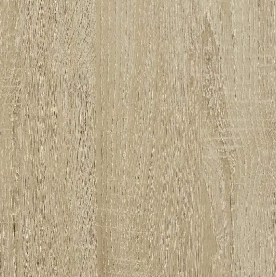 Buffet haut chêne sonoma 30x42,5x185 cm bois d'ingénierie vidaXL