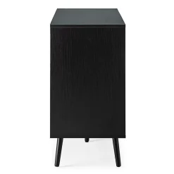 Buffet Lluvia 3 portes couleur noir
