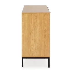 Buffet Monica 3 portes couleur bois