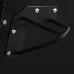 Buffet Noir - Buffet Salon avec Tiroir et Étagères Réglables en Hauteur pour Rangement Salon et Cuisine - 90 x 30 x 71,5 cm