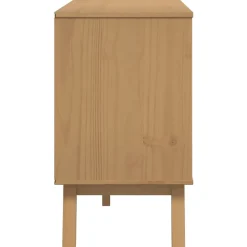 Buffet OLDEN marron 114x43x73,5 cm bois massif de pin vidaXL