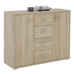 Buffet salle à manger ELODIE L 89 cm - Coloris chêne sonoma