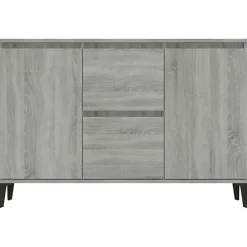 Buffet Sonoma Gris 104X35X70 Cm Bois D'ingénierie