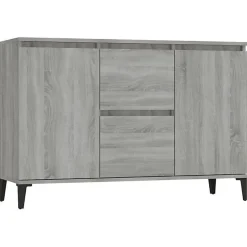 Buffet Sonoma Gris 104X35X70 Cm Bois D'ingénierie