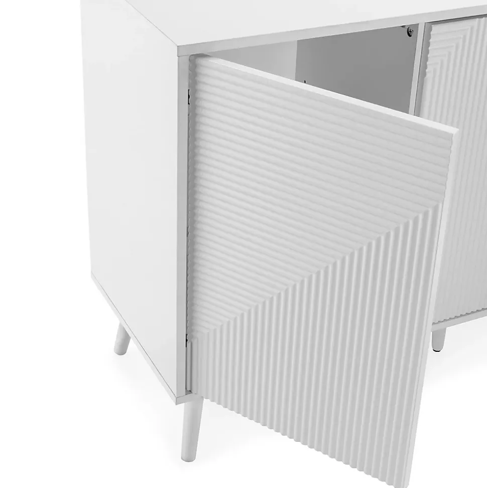 Buffet Telmo 3 portes couleur Blanc