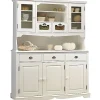 Buffet Vaisselier Blanc de Style Anglais