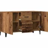 Buffet vieux bois 100x36x60 cm bois d'ingénierie vidaXL