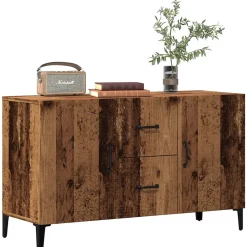 Buffet vieux bois 100x36x60 cm bois d'ingénierie vidaXL