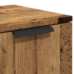 Buffet vieux bois 90,5x30x70 cm bois d'ingénierie vidaXL