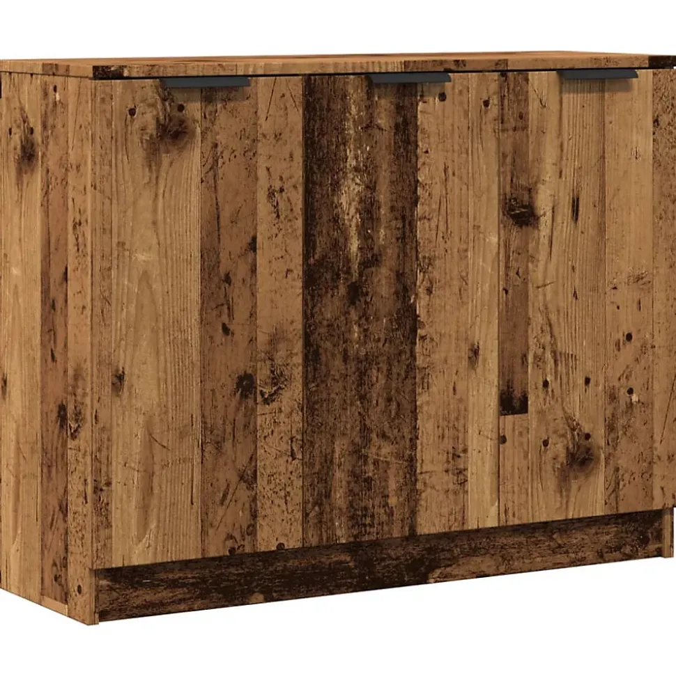 Buffet vieux bois 90,5x30x70 cm bois d'ingénierie vidaXL