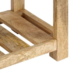 Buffet 120x30x75 cm bois de manguier massif vidaXL