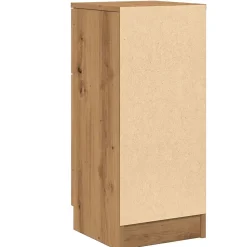 Buffets 2 pcs chêne artisanal 30x30x70 cm bois d'ingénierie vidaXL