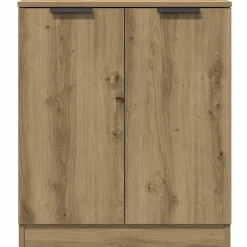 Buffets 3 pcs chêne artisanal 60x30x70 cm bois d'ingénierie vidaXL