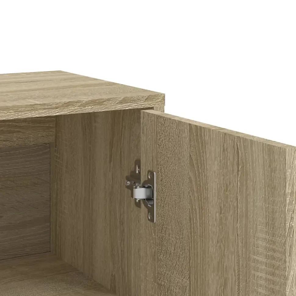 Buffets 2 pcs chêne sonoma 60x31x84 cm bois d'ingénierie vidaXL