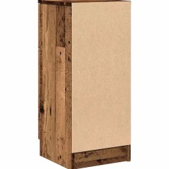 Buffets 2 pcs vieux bois 30x30x70 cm bois d'ingénierie vidaXL