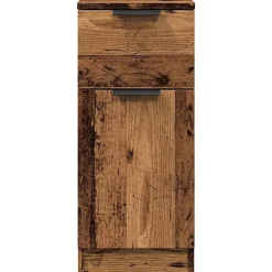 Buffets 2 pcs vieux bois 30x30x70 cm bois d'ingénierie vidaXL