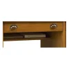Bureau - Pin - Ministre - 11 Tiroirs - 5 Niches - Style Anglais