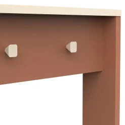 Bureau 1 Porte 1 Tiroir et 2 Niches L120 cm - CAMILLIA