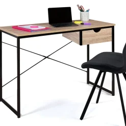 Bureau 1 tiroir latéral DETROIT design industriel