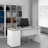 Bureau avec 3 tiroirs coloris Blanc Artik - 74 x 138 x 60 cm