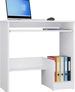 Bureau, blanc, 80 x 75 x 40 cm