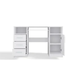 Bureau, blanc, 120 x 75 x 60 cm